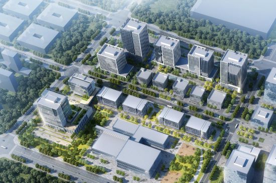 青島動(dòng)車(chē)小鎮(zhèn)效果圖