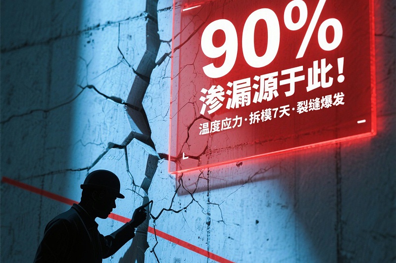 100萬懸賞！全國征集混凝土抗裂難題工程，終結溫度裂縫時代！