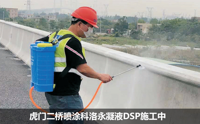 科洛永凝液DPS，為虎門(mén)二橋防水添保障
